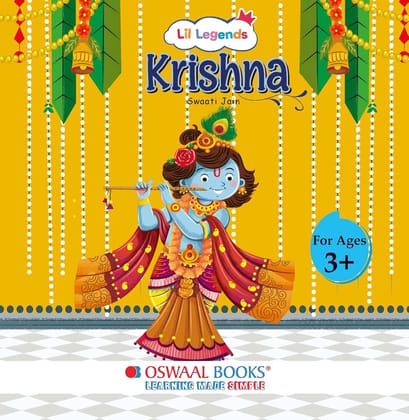 My Little Board Book of Enchanting Mythological Tales of Krishna for Kids Ages 3+ | Lil Legends Paperback – 24 September 2024