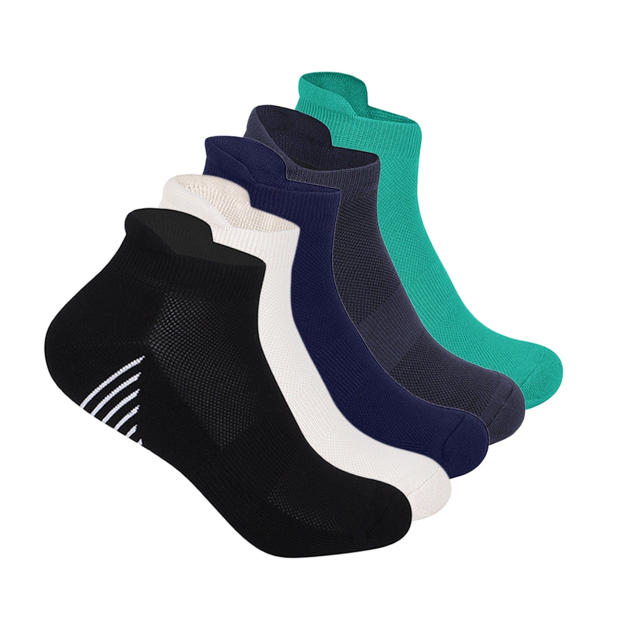 Accelerate Set Of 5 Bamboo Socks For Men
