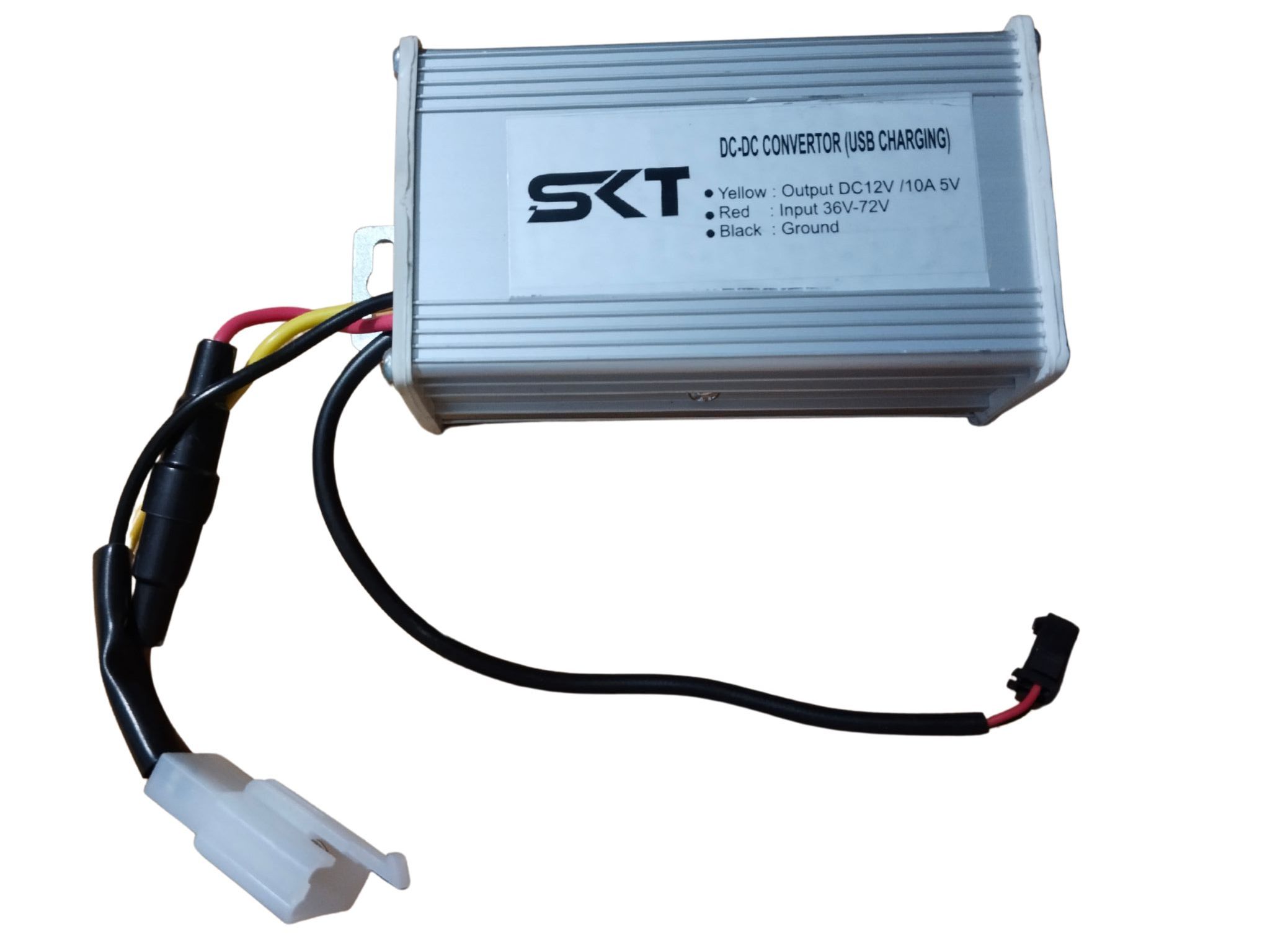 10Amp DC -DC DUAL Converter, 36-72V to 12V, 10A Output, with Mounting Bracket