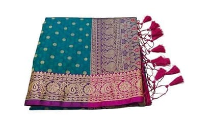 Women's Banarasi Satin Pure Silk Saree