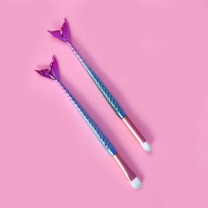 Mermaid Makeup Brushes - Set of 2