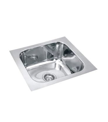 Stainless Steel Kitchen Sink 20X17 with Bowl Size 16X14 (Matt Finished)