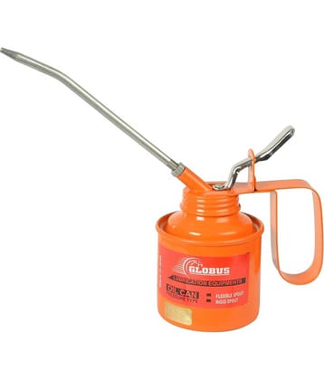 Globus 206.. Steel Oil CAN 1 Pint(500 ML)  with FIX  SPOUT Manual Pump