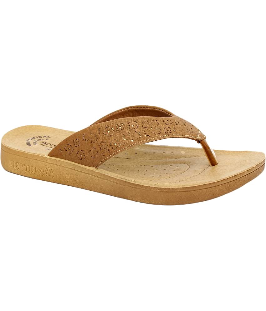 Aerowalk - Camel Women's Flats