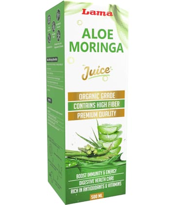 lama Aloe Moringa Juice Liquid 1000 ml Pack Of 2