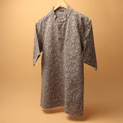 आरुणि 2.O * Printed Kurta Shirt #74-XS / Half Sleeve