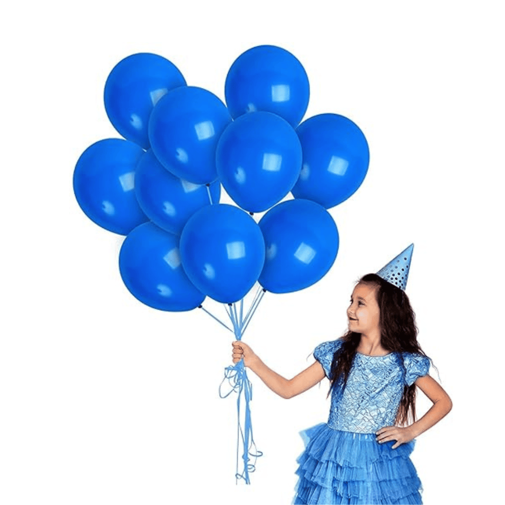 Light Blue Latex Balloons 10" - 50PC - Party and Festive Needs | Buy online on ZillyBuy