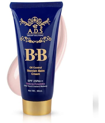 A.D.S. Oil Control BB Cream with SPF 25 BB Cream Medium 60 g