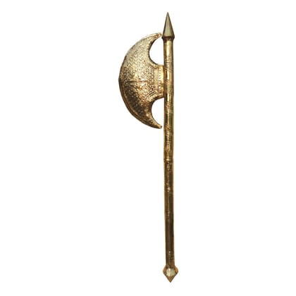 Brass Bhagwan Parshuram Farsa, Height : 44 Inch (ZMAS621 I)