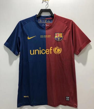 Barcelona 2009 Champions League Final Home Retro Jersey-XXL