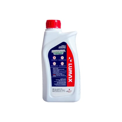 Lumax Smart Cool Radiator Coolant 1:3 | 1L RED | Long Life | Anti-Rust | Superior Cooling Performance