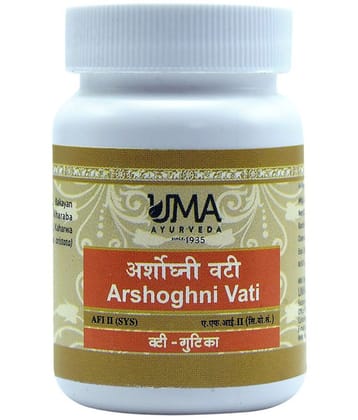 UMA AYURVEDA Arshoghni_Vati_40_Tab Tablet 1 kg Pack Of 1