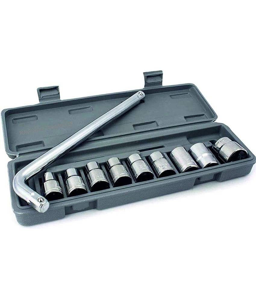 RAVARIYA GRAPHICS Socket Set Set of 10 Pc