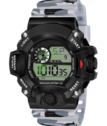 DECLASSE - White Resin Digital Men's Watch