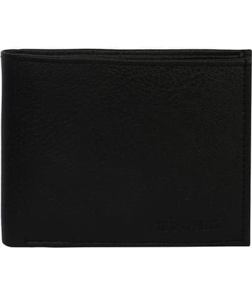 Hide&Sleek - Black PU Men's Regular Wallet ( Pack of 1 )