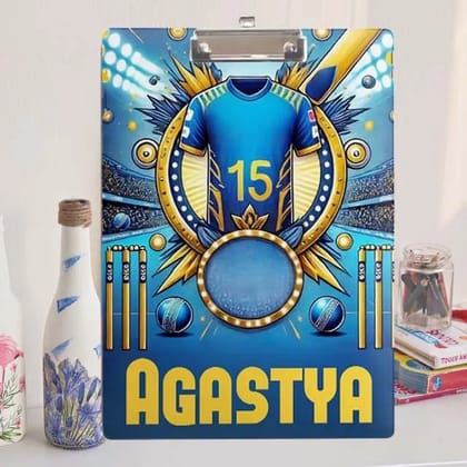 Custom Exam board - Cricket Mania - Blue Storm
