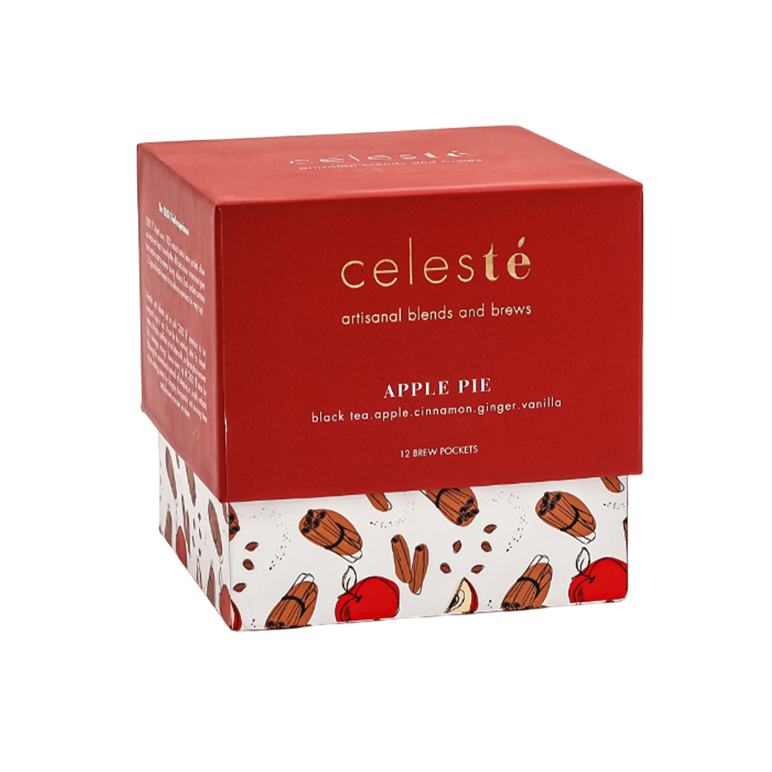 Apple Cinnamon Tea | Apple Pie-12 Tea Bags