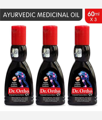 Dr. Ortho Pain Relief Oil, 60Ml (Pack Of 3)