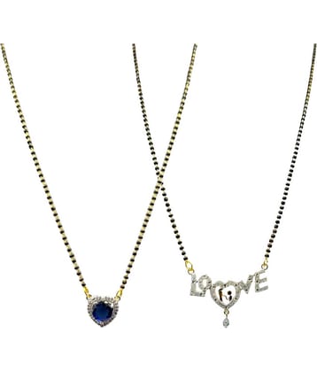 Charms Golden Mangalsutra Set ( Pack of 2 )