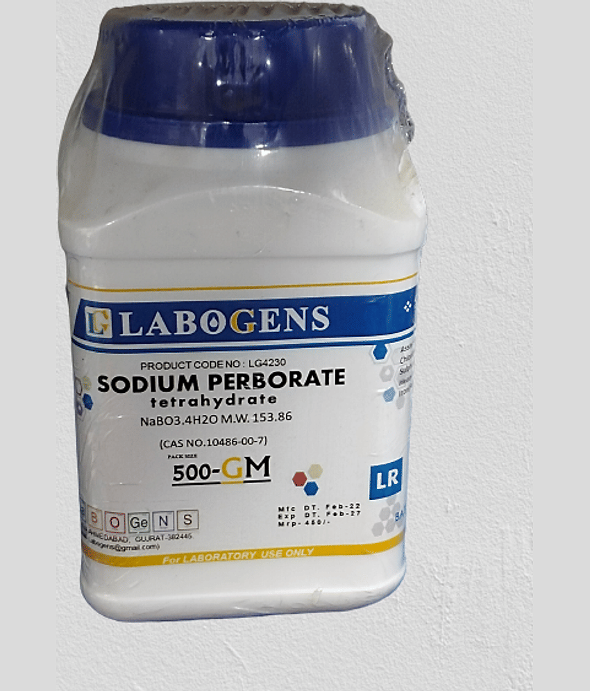 SODIUM PERBORATE (tetrahydrate) 500GM