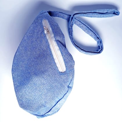 MAYAPURI Cotton Chanting Bag or Japa Mala Bag with Sakshi Mala Counter