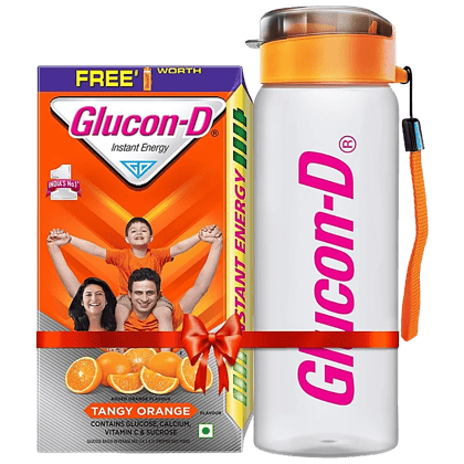 Glucon-D Instant Energy Health Drink - Tangy Orange, 1 Kg