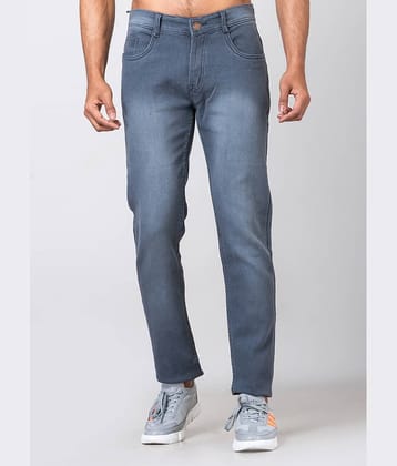 Sindon Regular Fit Faded Men's Jeans - Grey ( Pack of 1 )