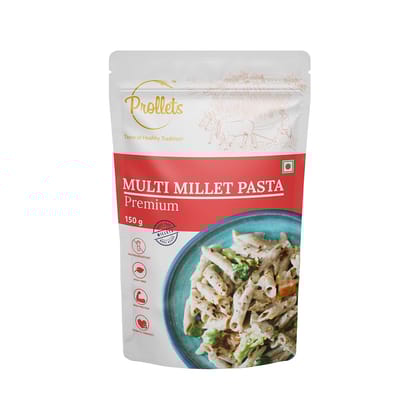 Prollets Multi Millet Pasta Premium (150g) | Fusilli Style | No Maida