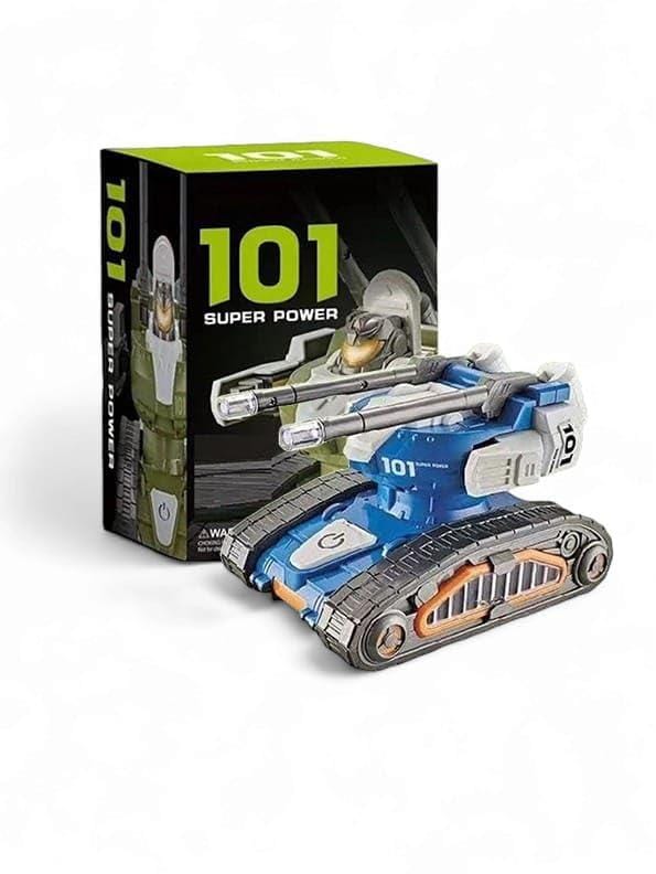 101 Super Power Tank Toy, Light & Music