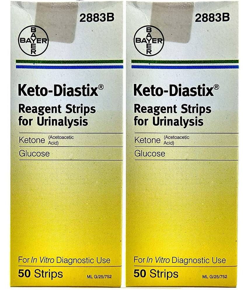 Bayer Keto Diastix 50 Strips(Pack of 2)