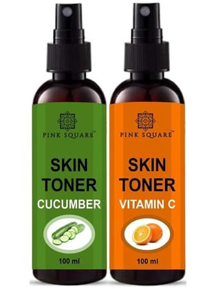 pink square Daily Care Skin Toner For All Skin Type ( Pack of 2 )