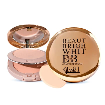 Beauty Bright BB 2-in-1 Compact Powder-Rose Creme