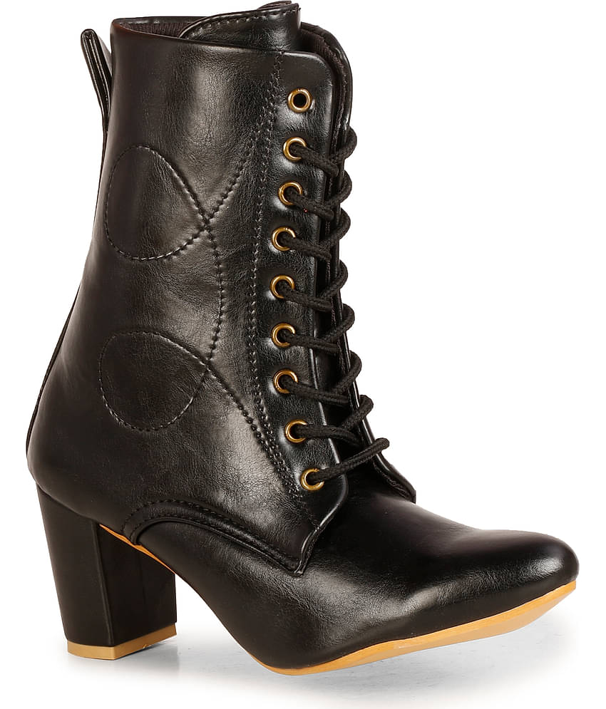 Saheb - Brown Women's Mid Calf Length Boots