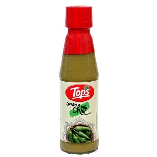 Tops Sauce - Green Chilli, 200 g Bottle
