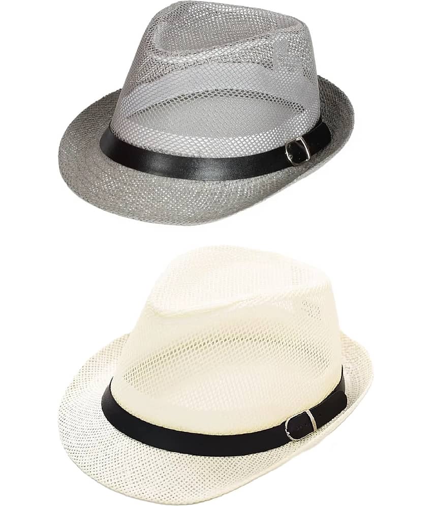 Zacharias Pack of 2 Polyester Men's Hat ( Multicolor )