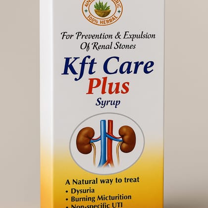 Kft Care Plus Syrup 200ml Ayurvedic Tonic for Kidney Stone & Urinary Tract Health Kft Care Plus Syrup 200ml Ayurvedic Tonic for Kidney Stone & Urinary Tract Health