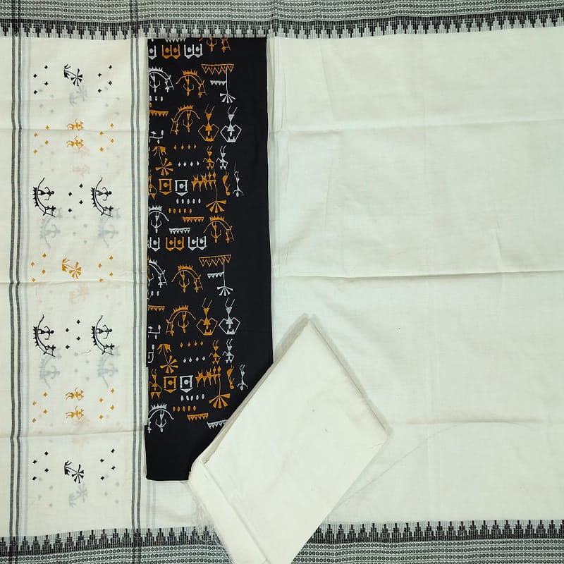 Bomkai Cotton Dress material