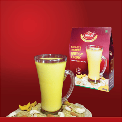 Millets turmeric energy drink with Dry Nuts- 200 grams