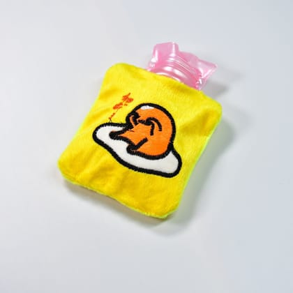 Yellow Duck Head Hot Water Bag for Pain Relief & Warmth (Cover, Small)