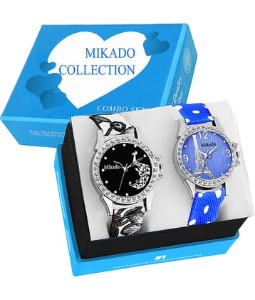Mikado - Multicolor Leather Analog Womens Watch