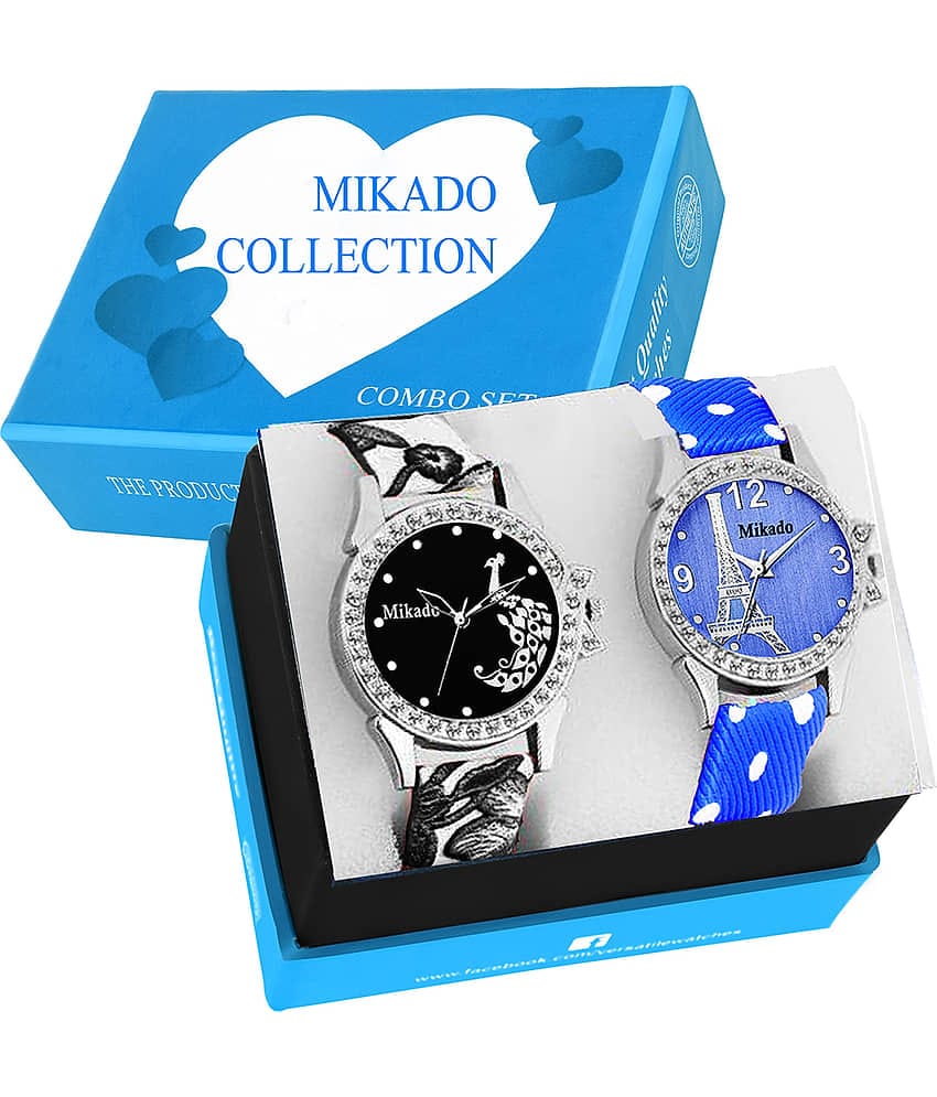 Mikado - Multicolor Leather Analog Womens Watch