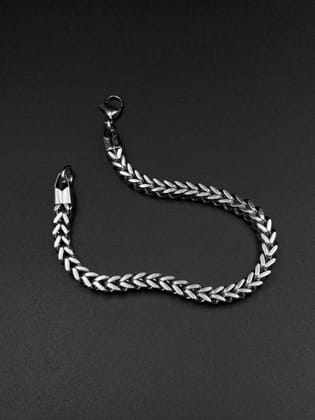 Franco Chain Bracelet (Silver)