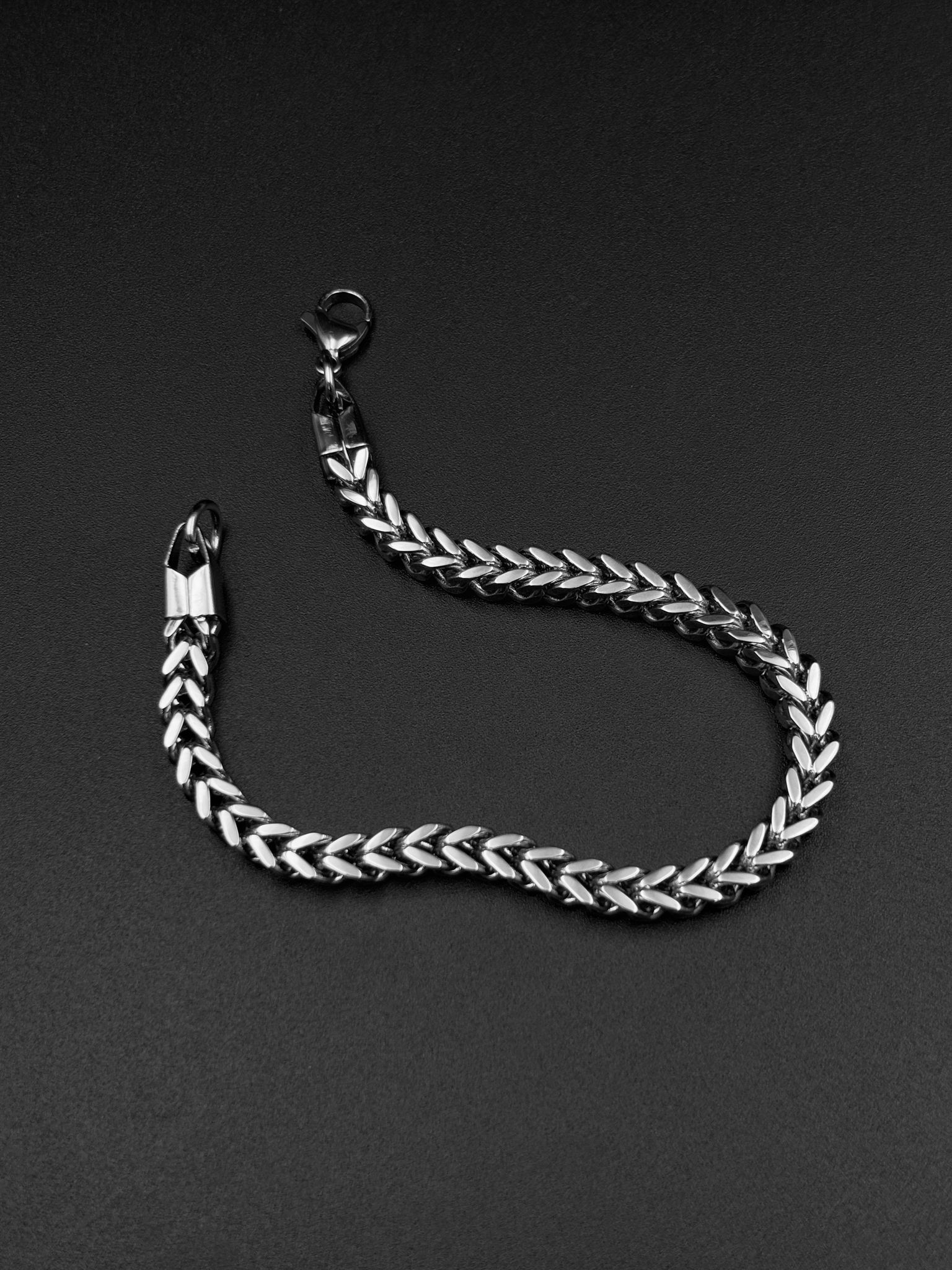 Franco Chain Bracelet (Silver)
