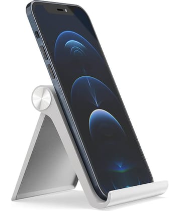 Elv Foldable Mobile Holder for Smartphones and Tablets ( White )