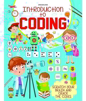 Introduction to Coding - Scratch Your Brain and Crack the Codes - Early Learning Book