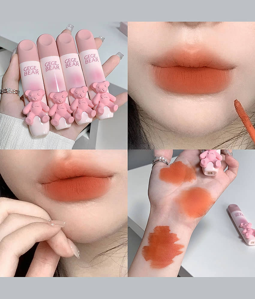 GEGE BEAR Apple Red Matte Lipstick 12