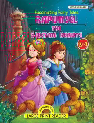 Rapunzel & The Sleeping Beauty | 2-in-1 Illustrated Fairy Tales | Paperback [Paperback] [Jan 16, 2026] LS Editorial Team