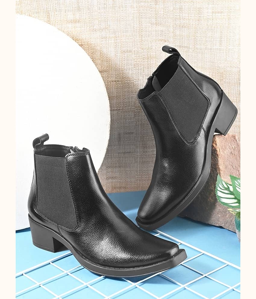 Sir Corbett Black Men's Casual Boots
