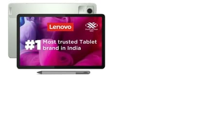 Lenovo Tab K11 With Pen| 4G (LTE) + Wi-Fi | 8 GB Ram, 128 GB ROM (Expandable Upto 1 TB)| 11 Inch Screen, 90 HZ Refresh Rate| Quad Speaker With Dolby Atmos| 13 MP Rear Camera 1 Year., Green Green