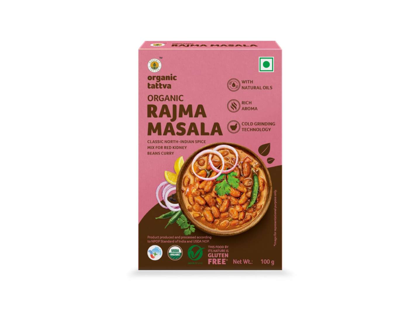 Organic Rajma Masala 100g